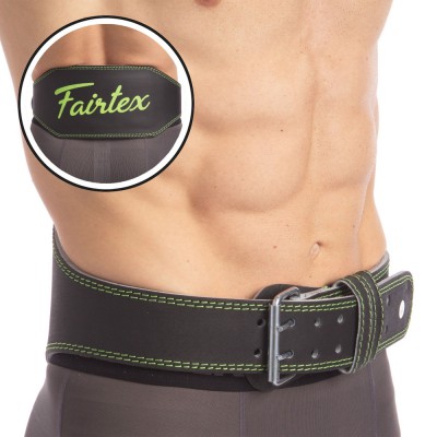 Пояс атлетичний шкіряний FAIRTEX 167075 ширина-15 см розмір-S-XL чорний Код 167075(Z)