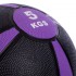 М'яч медичний медбол Zelart Medicine Ball FI-5122-5 5 кг чорний-фіолетовий Код FI-5122-5(Z)