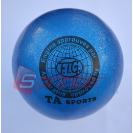 М'яч гімнастичний d-19 синій Т-9