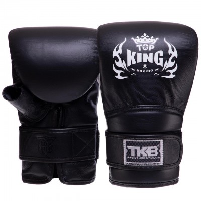 Снарядні рукавички з відкритим великим пальцем Шкіра TOP KING Ultimate TKBMU-OT (р-р S-XL, кольори в асортименті)