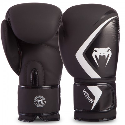 Рукавиці боксерські PU на липучці VENUM CONTENDER 2.0 VENUM-03540 (PU, р-р 10-16oz, кольори в асортименті)