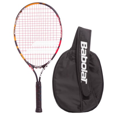 Ракетка для великого тенісу юніорська BABOLAT 140136-144 BALLFIGHTER 23 JUNIOR (жовтогарячий-червоний)