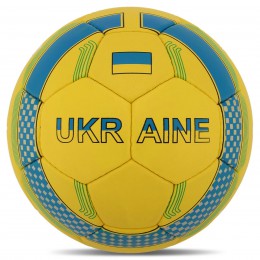 М'яч футбольний UKRAINE BALLONSTAR FB-8551 (PVC, No5, 5 сл., зшитий вручну)