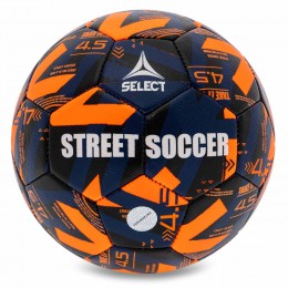 М'яч футбольний No4,5 SELECT STREET SOCCER V23 STREET-ORB оранжево-синій)