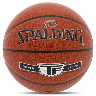 М'яч баскетбольний Composite Leather No7 SPALDING 76859Y TF SILVER (бутил, жовтогарячий)