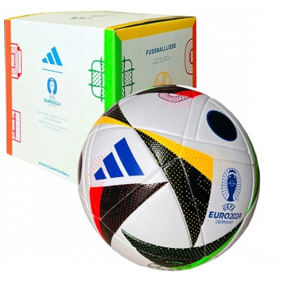 М'яч для футболу Adidas Fussballliebe Euro 2024 League Box IN9369