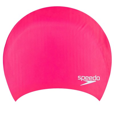 Шапочка для плавання на довге волосся SPEEDO LONG HAIR 806168A064 малиновий Код 806168A064(Z)