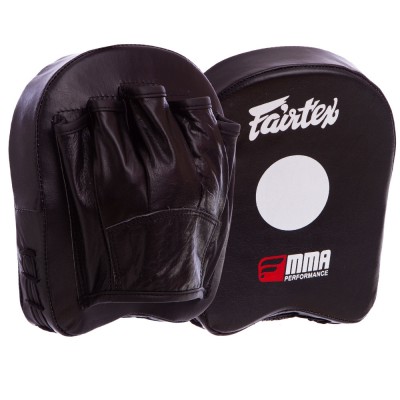 Лапа Пряма для боксу та єдиноборств FAIRTEX MINI PAD FTX015 18x16x4,5 см 2 шт. чорний Код FTX015(Z)