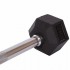 Штанга фіксована пряма гумова Record Rubber Hexagon Barbell TA-6230-10 довжина-95 см 10 кг Код(Z)