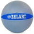 М'яч медичний медбол Zelart Medicine Ball FI-5122-9 9 кг сірий-синій Код FI-5122-9(Z)