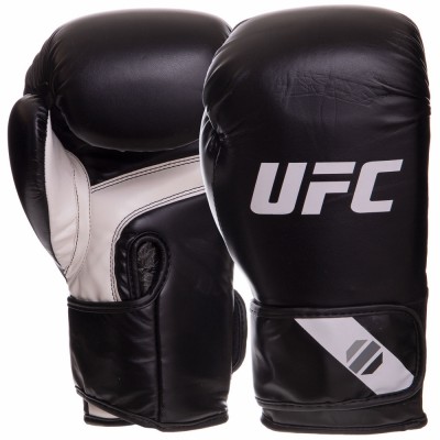 Рукавиці боксерські UFC PRO Fitness UHK-75108 18 унцій чорний Код UHK-75108(Z)