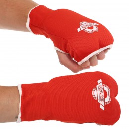 Накладки (рукавички) для карате HARD TOUCH CO-8891 (PL, бавовна, еластан, р-р XS-XL, кольори в асортименті)