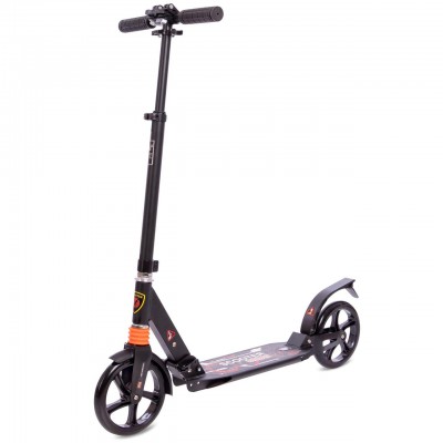 Самокат XINZ SCOOTER 116-B (алюміній, колесо-PU, d-200 мм, р-р платформи 53х11 см, АВЕС-7, кольори в асортименті)