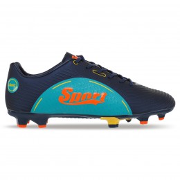 Бутси футбольне взуття SPORT SG-301041-5 NAVY/R.ORANGE/CYAN розмір 40-45 (верх-PU, підошва-термополіуретан