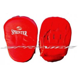 Лапа боксерська "Sprinter". Гнута, шкір/зам Пакистан (S-28004)