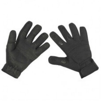 Тактичні рукавиці MFH COMBAT NEOPRENE GLOVES BLACK 15873A