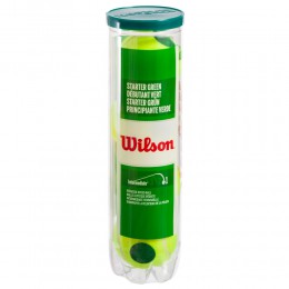 М'яч для великого тенісу WILSON STARTER PLAY GREEN WRT137400 4шт салатовий Код WRT137400(Z)