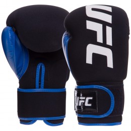 Рукавиці боксерські UFC PRO Washable UHK-75015 S-M синій Код UHK-75015(Z)