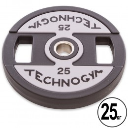 Диски (диски) поліуретанові TECHNOGYM TG-1837-25 51 мм 25 кг чорний Код TG-1837-25(Z)