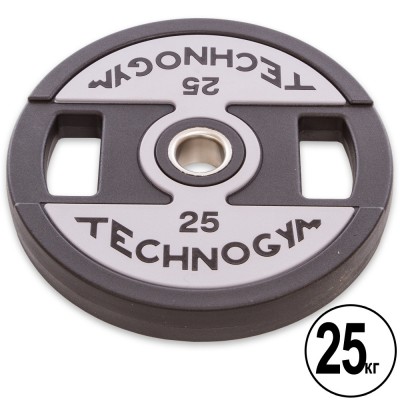 Диски (диски) поліуретанові TECHNOGYM TG-1837-25 51 мм 25 кг чорний Код TG-1837-25(Z)