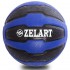 М'яч медичний медбол Zelart Medicine Ball FI-0898-6 6 кг чорний-синій Код FI-0898-6(Z)