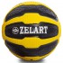 М'яч медичний медбол Zelart Medicine Ball FI-0898-1 1 кг чорний-жовтий Код FI-0898-1(Z)