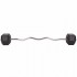 Штанга фіксована вигнута погумована Rubber Hexagon Barbell Zelart TA-6231-40 довжина-95 см 40 кг Код(Z)