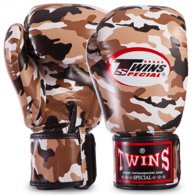 Рукавиці боксерські PU на липучці TWINS FBGVS3-ML (р-р 12-16oz, кольори в асортименті)