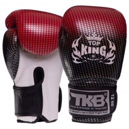 Рукавиці боксерські шкіряні на липучці TOP KING Super Star TKBGSS-01 (р-р 8-18oz, кольори в асортименті)