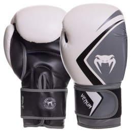 Рукавиці боксерські PU на липучці VENUM CONTENDER 2.0 VENUM-03540 (PU, р-р 10-16oz, кольори в асортименті)