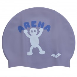 Шапочка для плавання дитяча ARENA KUN JUNIOR CAP AR-91552-90 (силікон, кольори в асортименті)