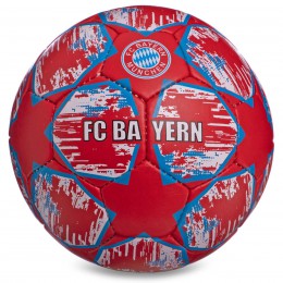 М'яч футбольний No5 Гриппі 5слів. BAYERN MUNCHEN BALLONSTAR FB-0133 (No5, 5 см, зшитий вручну)