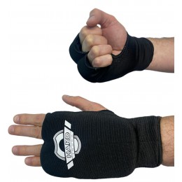 Накладки-рукавички для карате"HARD TOUCH" р.M чорний.