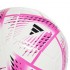 Футбольний м'яч adidas Al Rihla Club Ball біло-рожевий H57787