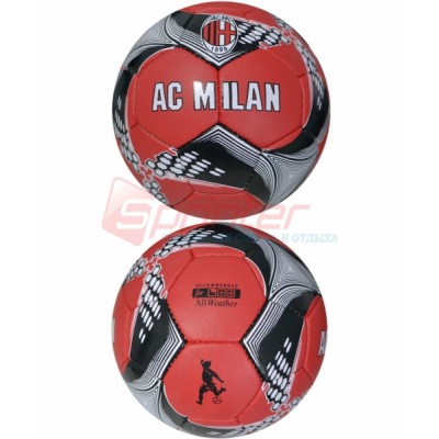 М'яч футбольний "AC Milan" з пресованої шкіри. 2005 (S-17071)