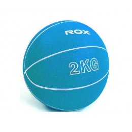 М'яч (медбол) для атлетичних вправ 2 кг(d-14 див.),гума (S-25140)