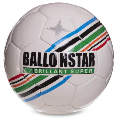 М'яч футбольний BALLONSTAR BRILLANT SUPER FB-5415-2 No5 PU Код FB-5415-2(Z)