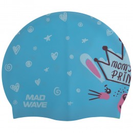 Шапочка для плавання дитяча MadWave Junior LITTLE BUNNY M057913 кольору в асортименті Код M057913