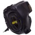 Шолом боксерський у мексиканському стилі шкіряний UFC PRO Prem Lace Up UHK-75054 S-M чорний Код UHK-75054(Z)