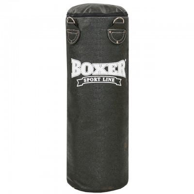 Мішок боксерський Циліндр Кірза h-100 см BOXER Класик 1002-03 (наповнювач-вітош х-б, d-33 см, вага-26 кг,