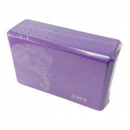 Блок для йоги "Слон" purple YJ-K2-Purple (sns)