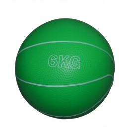 М'яч для атлетичних вправ (медбол). Вага 6кг, d-20см. Матеріал: щільна гума,пісок
