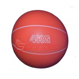 М'яч для атлетичних вправ (4кг, 19см) резина (S-25073)