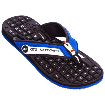 В'єтнамки підліткові KITO KWE708-D.BLUE-BLACK розмір 36-39 чорний-синій Код KWE708-D.BLUE-BK(Z)