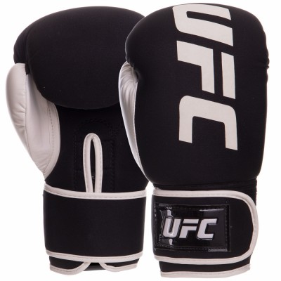 Рукавиці боксерські UFC PRO Washable UHK-75023 S-M білий Код UHK-75023(Z)