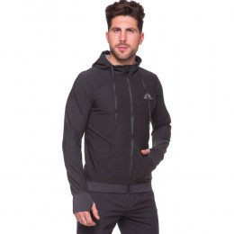 Кофта для схуднення з ефектом сауни HEATOUTFIT ST-2141 L-4XL чорний Код ST-2141(Z)