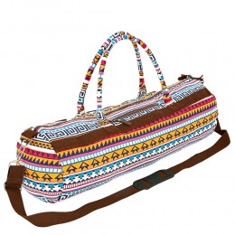 Сумка для йога килимка KINDFOLK Yoga bag SP-Sport FI-6969-4 жовтогарячий-блакитний Код FI-6969-4(Z)