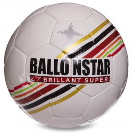 М'яч футбольний BALLONSTAR BRILLANT SUPER FB-5415-3 No5 PU Код FB-5415-3(Z)