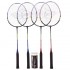 Набір для бадмінтону 4 ракетки DUNLOP DL10282749 D BR BLAST SS 10 4P SET W NET G1 HO NF кольору в асортименті(Z)