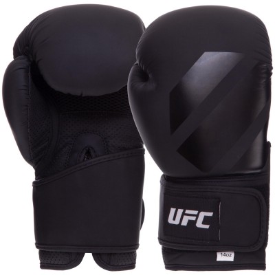 Рукавиці боксерські UFC Tonal UTO-75428 14 унцій чорний Код UTO-75428(Z)